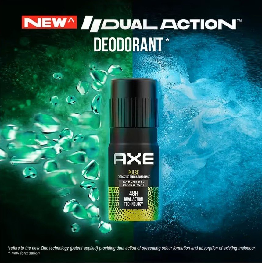 AXE Pulse Deodorant Body Spray For Men 150ml