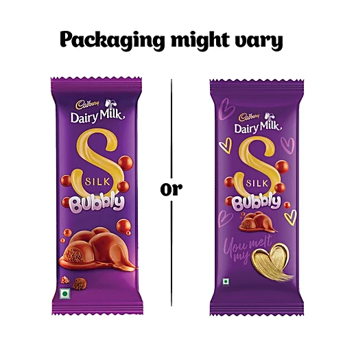 Cadbury Dairy Milk Bubbly 112G