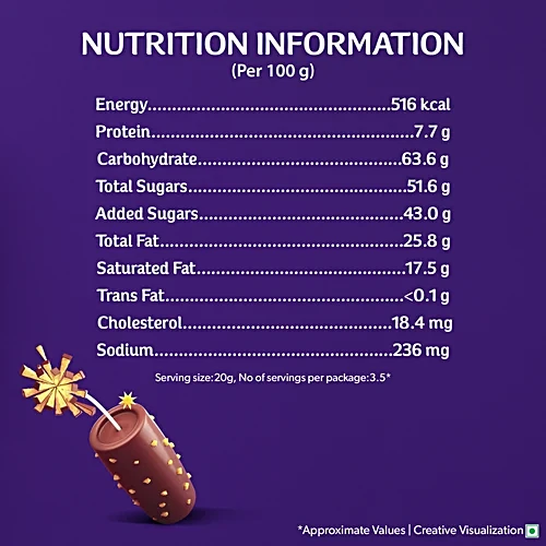 Cadbury Dairy Milk Crackle 75G