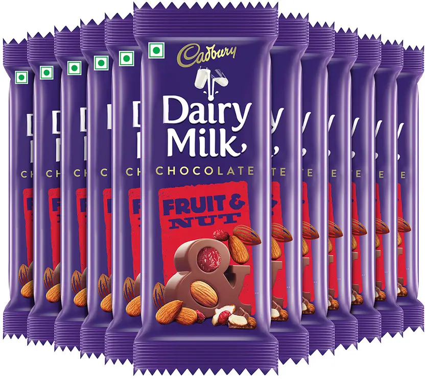 Cadbury Dairy Milk Fruit & Nut 75G