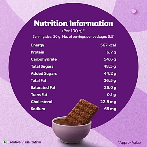 Cadbury Dairy Milk Ganache 137G