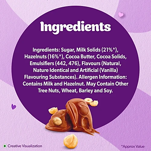 Cadbury Dairy Milk Hanzelnut 134G