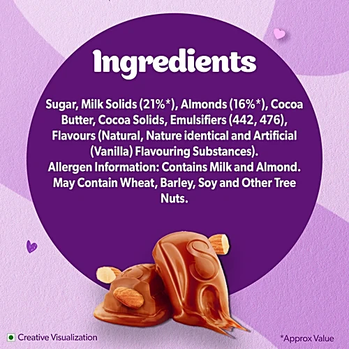 Cadbury Dairy Milk Roasted Almond 134G