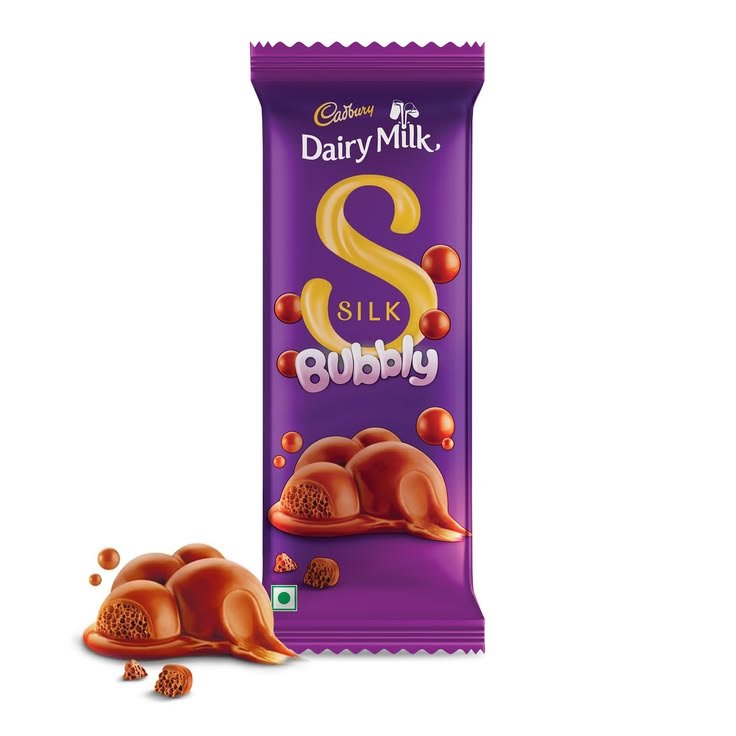 Cadbury Dairy Milk Silk Bubbly 46G