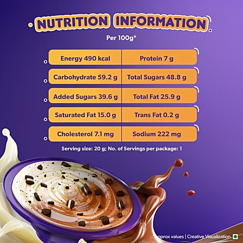 Cadbury Lickables Chocolate with Oreo - 20 g