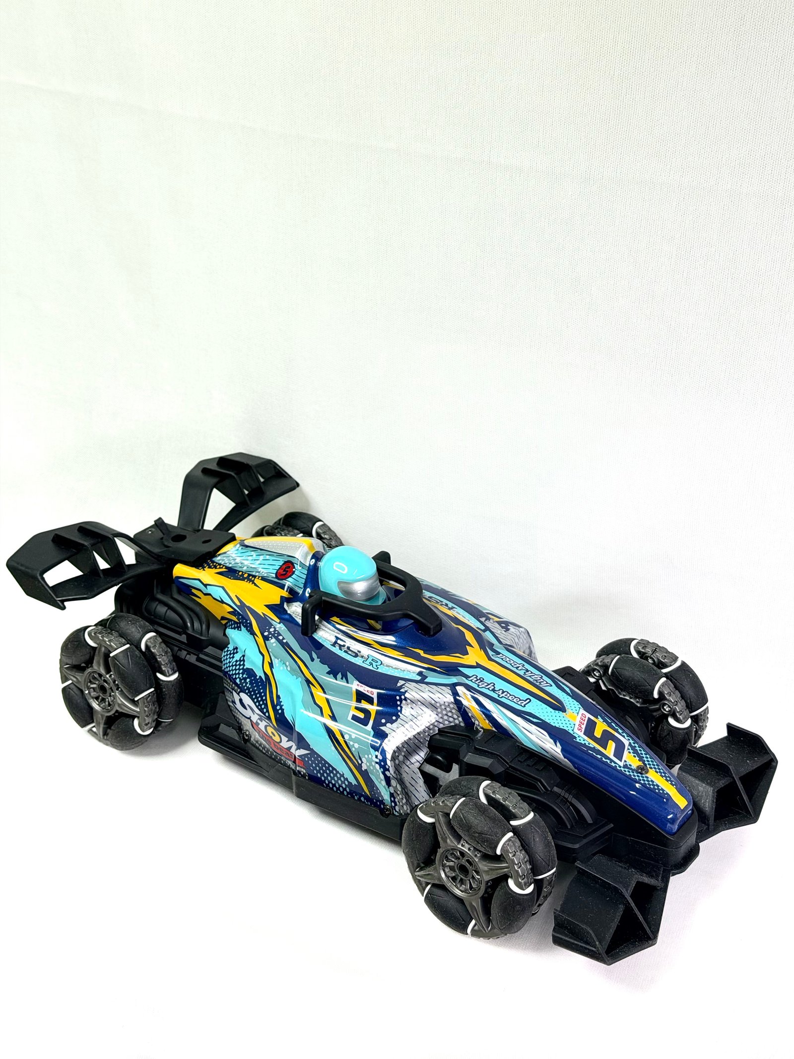 Dual-Control Formula 1 (F1) Drift RC Stunt Car