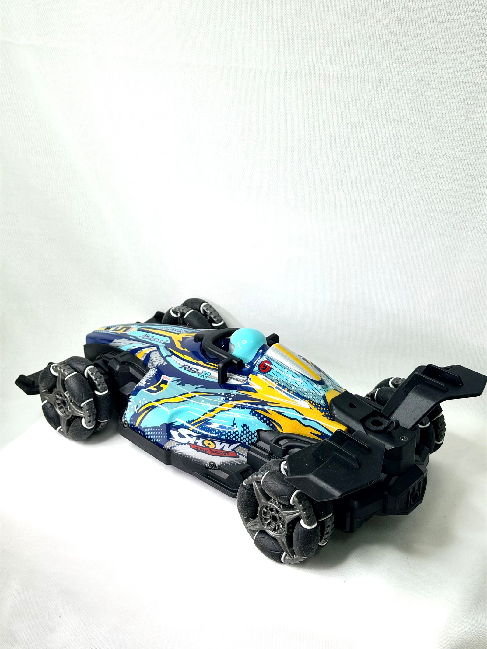Dual-Control Formula 1 (F1) Drift RC Stunt Car