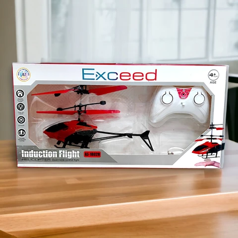 Exceel Remote Control & Hand Sensor Charging Helicopter Toy