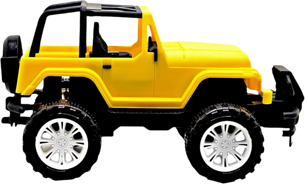 Friction Push And Go Jeep Toy For Kids