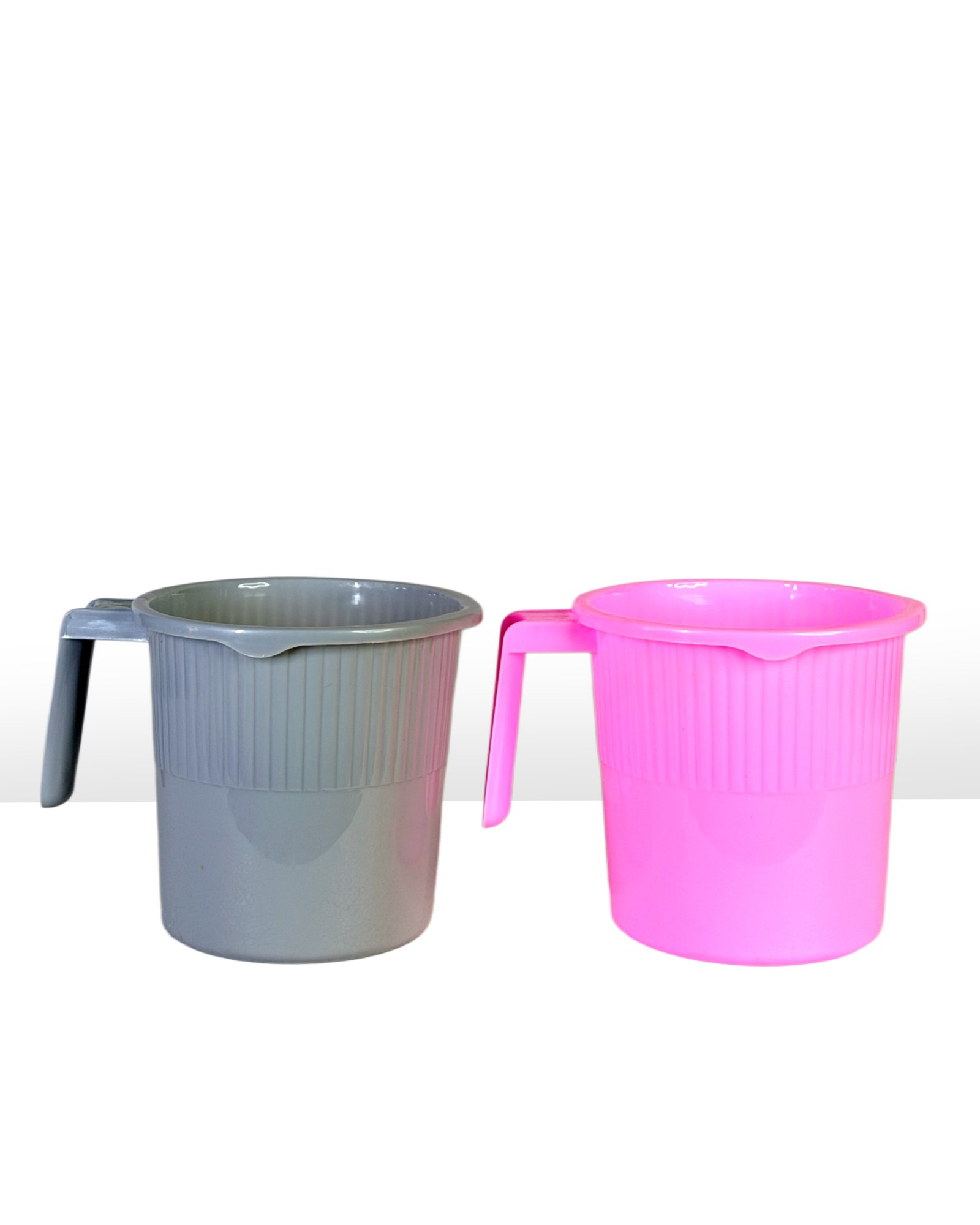 HHAYA Plastic Multipurpose & Bath Mug Combo ( 2 Pcs )
