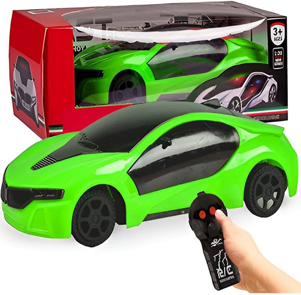 Kavino Remote Control Fast Modern Racing Car With 3D Light