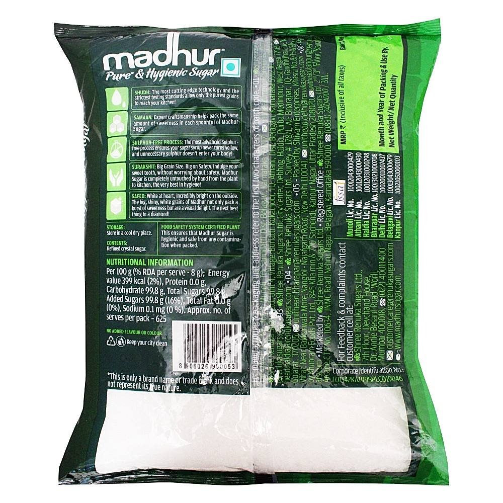 Madhur Pure & Hygienic Sugar