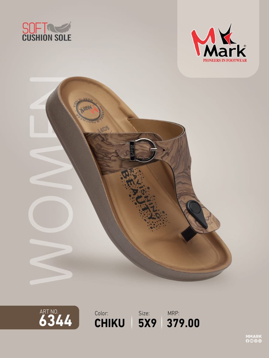 Mark Women Daily Wear Comfort Sandals 6344