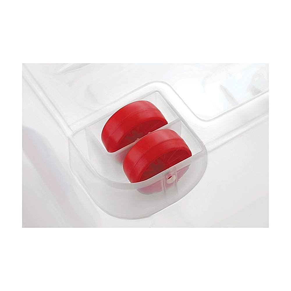 Nakoda Venus Plastic Storage Container With Wheels - 32 Litres: 1 Unit
