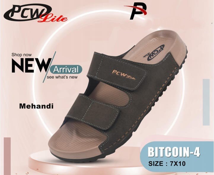 PCW Men's Casual Sandals, Comfort aBITCOIN-4