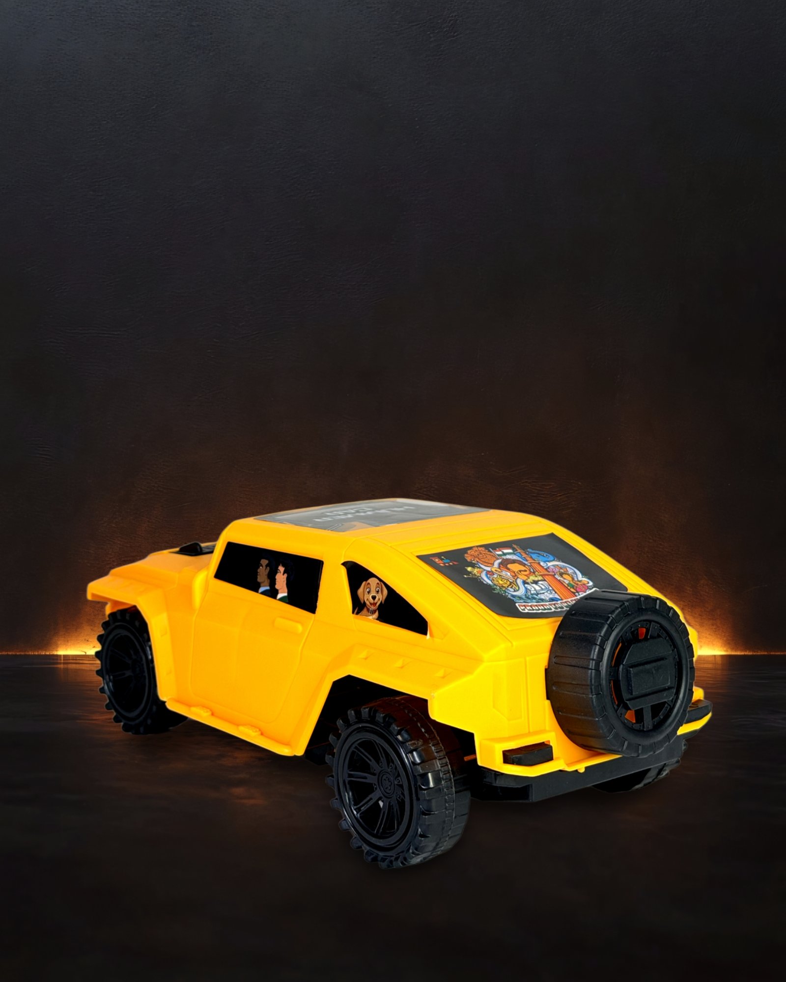 Plastic SUV Similar Rugged Off - Road Style Toy Vehicle