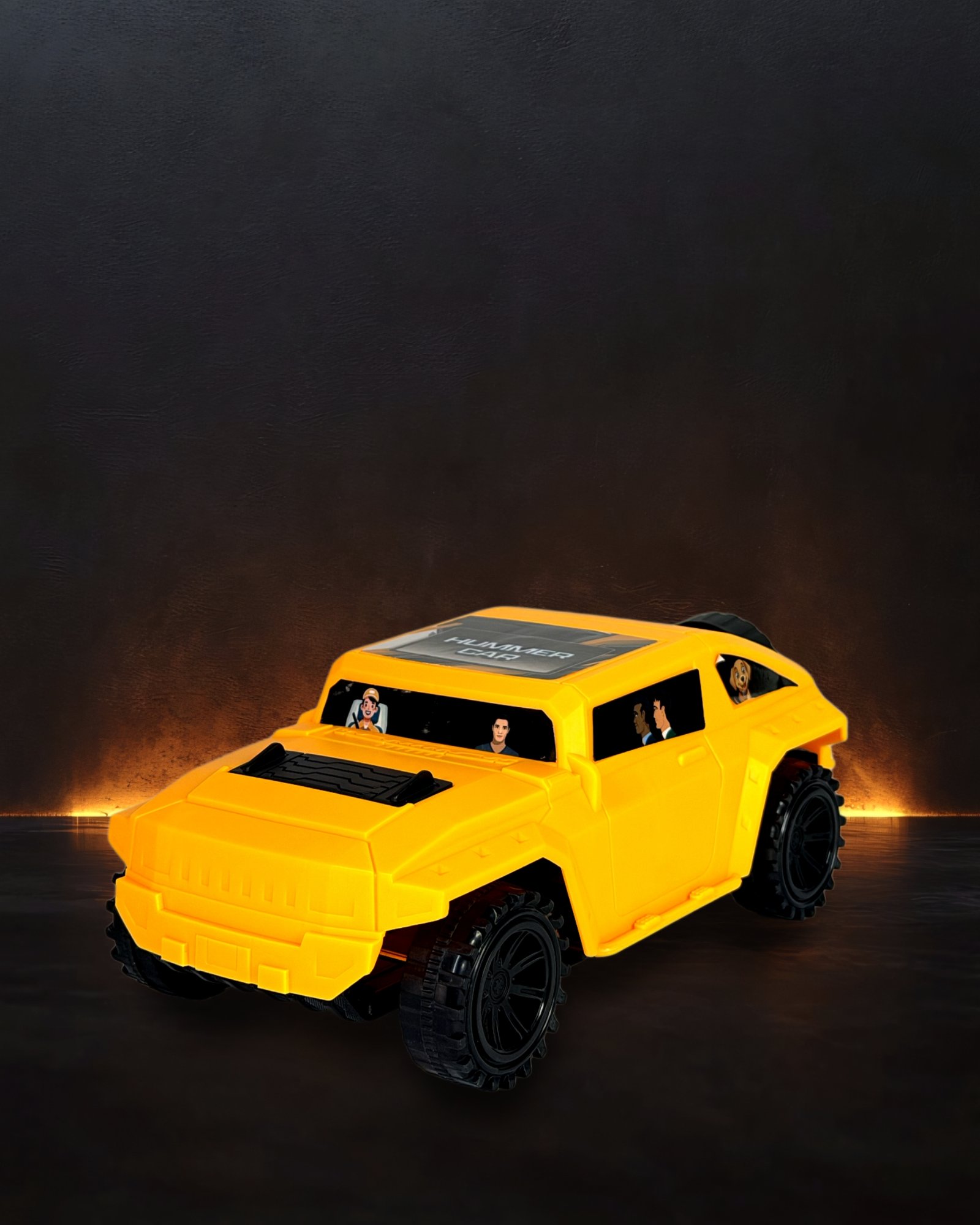 Plastic SUV Similar Rugged Off - Road Style Toy Vehicle