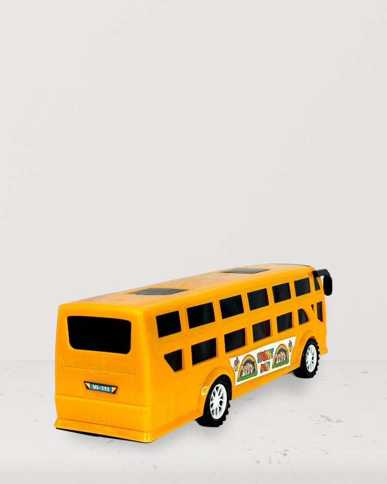 Plastic Tourist Toy Bus For Kids