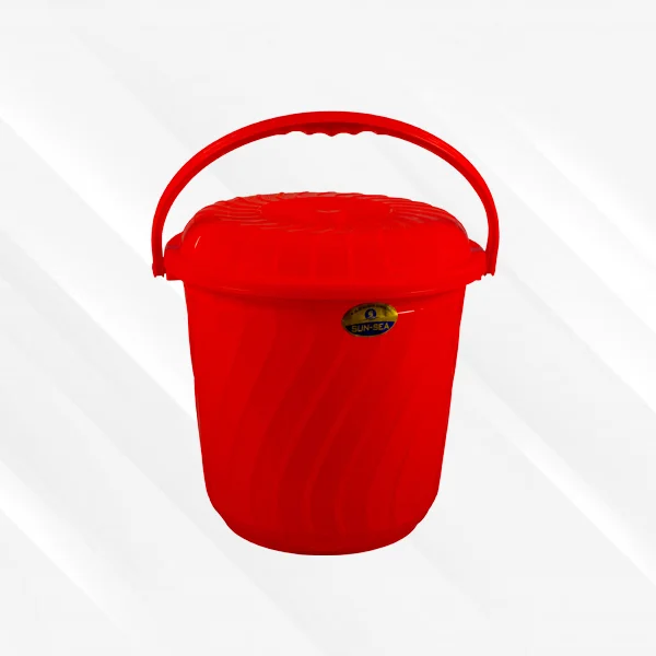 Sun-sea  Plastic Multipurpose Spiral Bucket 13Lit
