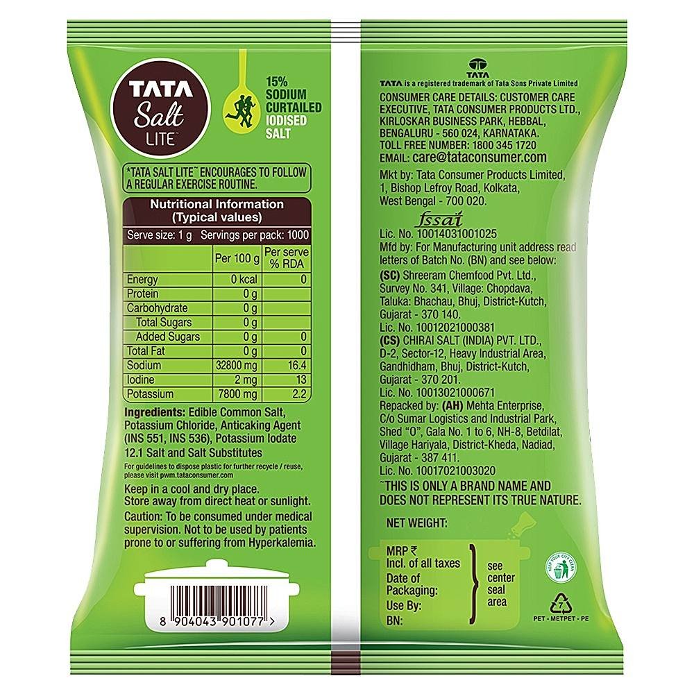 Tata Salt Lite - Low Sodium Iodised
