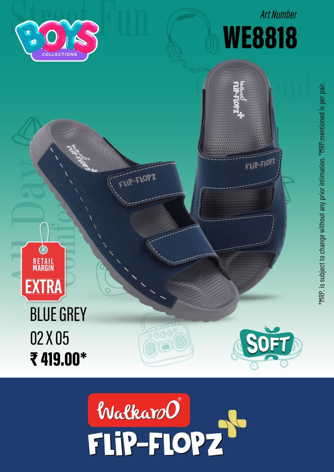 Walkaroo Boys Stylish Footwear