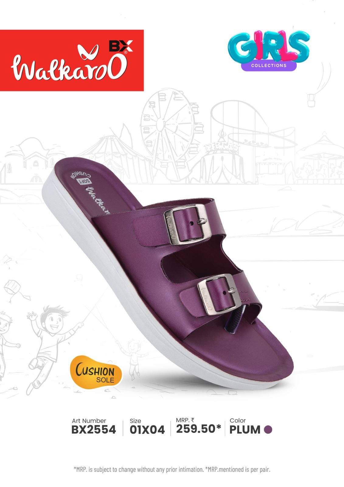 Walkaroo Children's Fashion & Casual Footwear