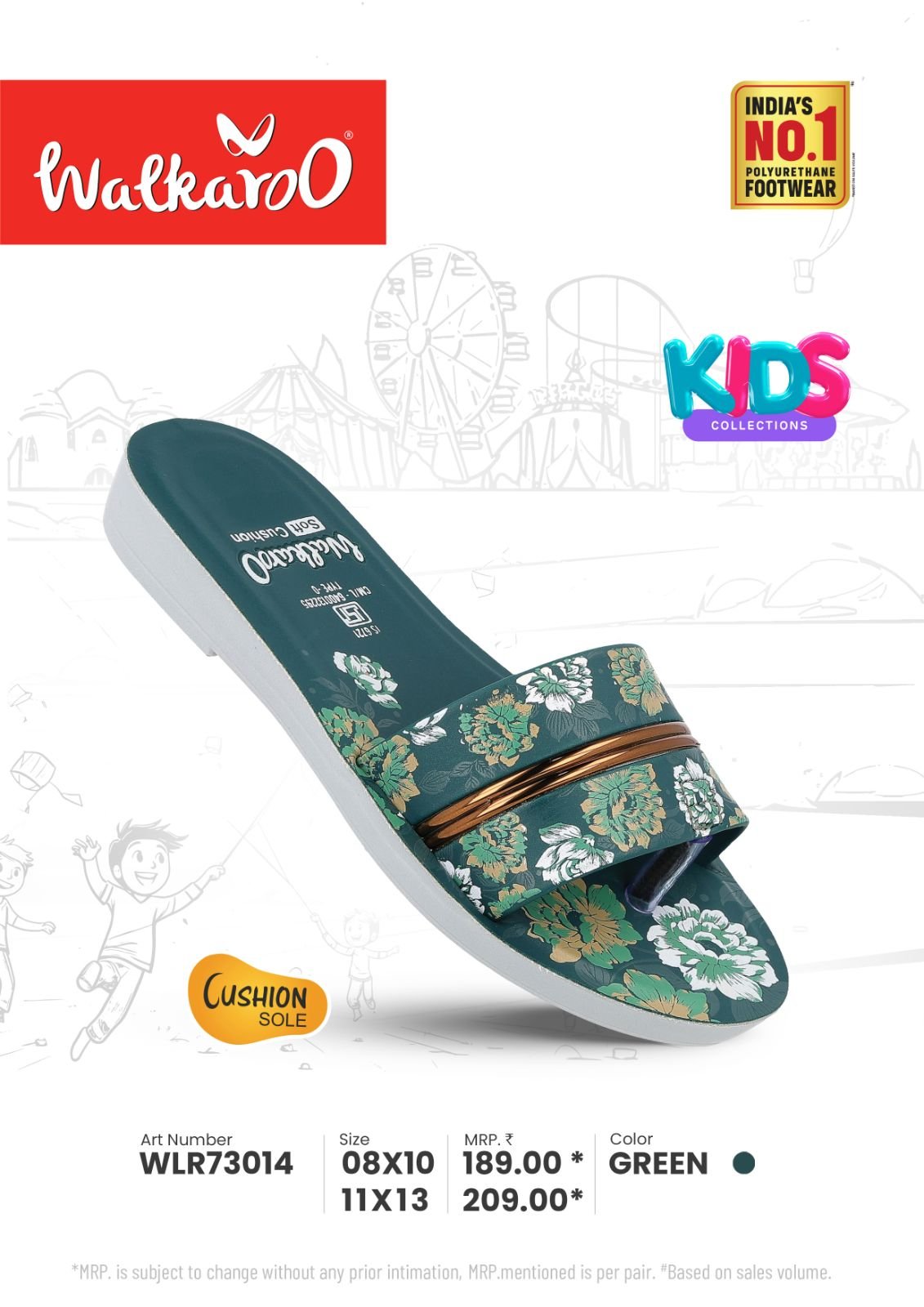 Walkaroo Children's Fashion & Casual Footwear