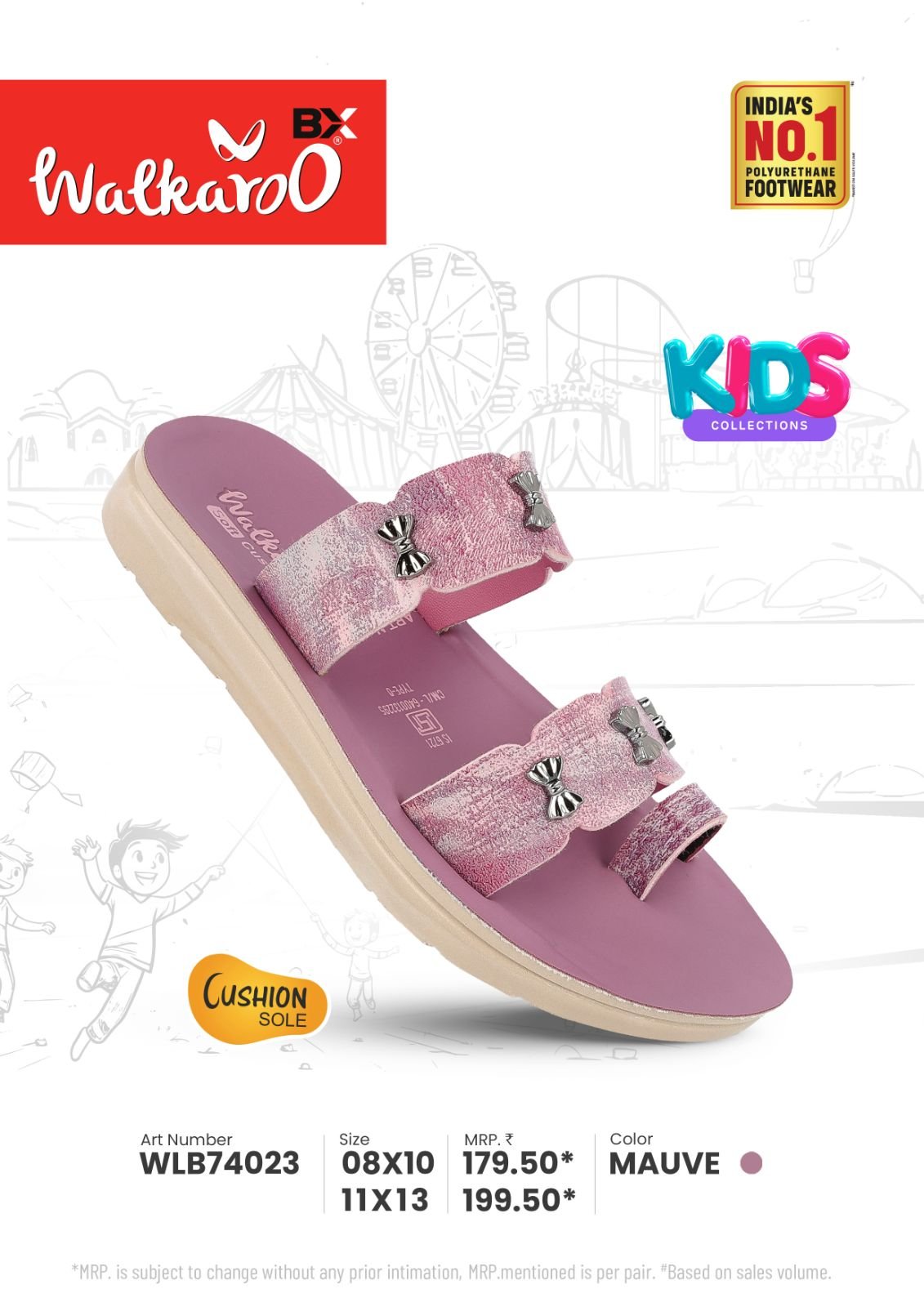 Walkaroo Children's Fashion & Casual Footwear