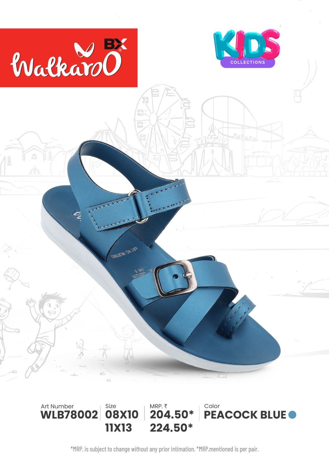 Walkaroo Children's Fashion & Casual Footwear