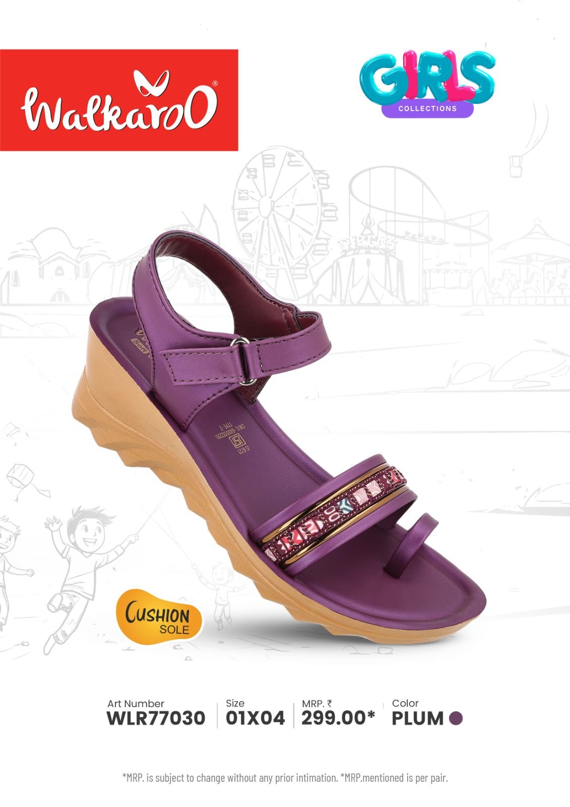 Walkaroo Children's Fashion & Casual Footwear
