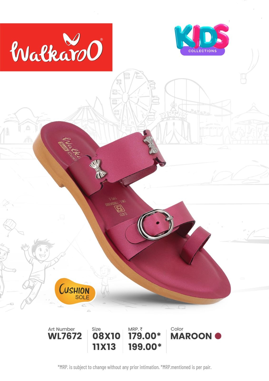 Walkaroo Children's Fashion & Daily Footwear