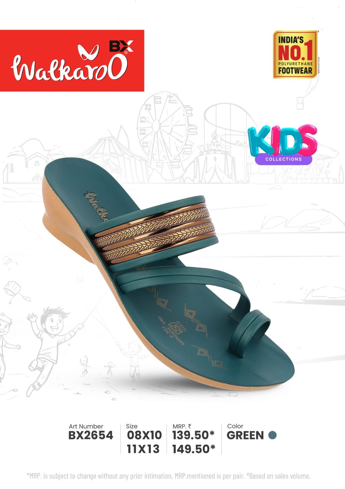 Walkaroo Children's Stylish & Daily Footwear