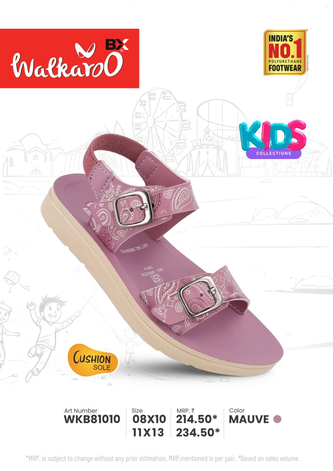 Walkaroo Children's Stylish & Daily Footwear
