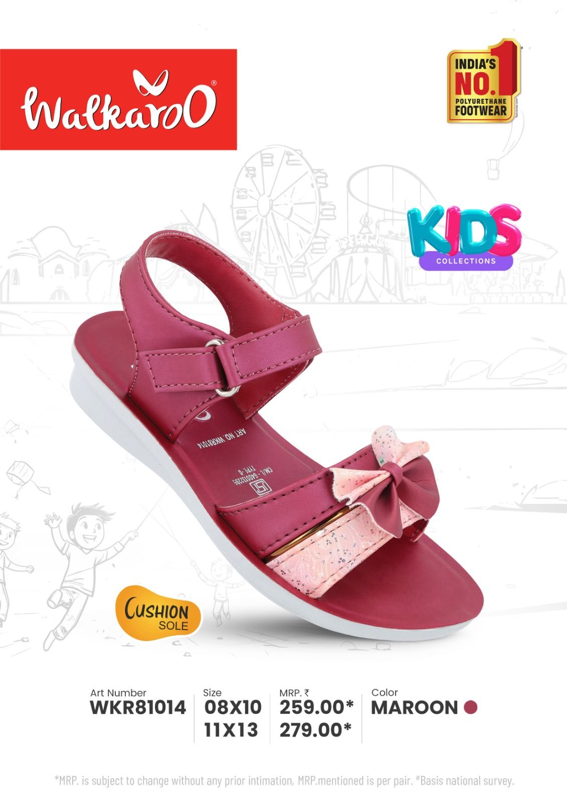 Walkaroo Children's Stylish & Daily Footwear