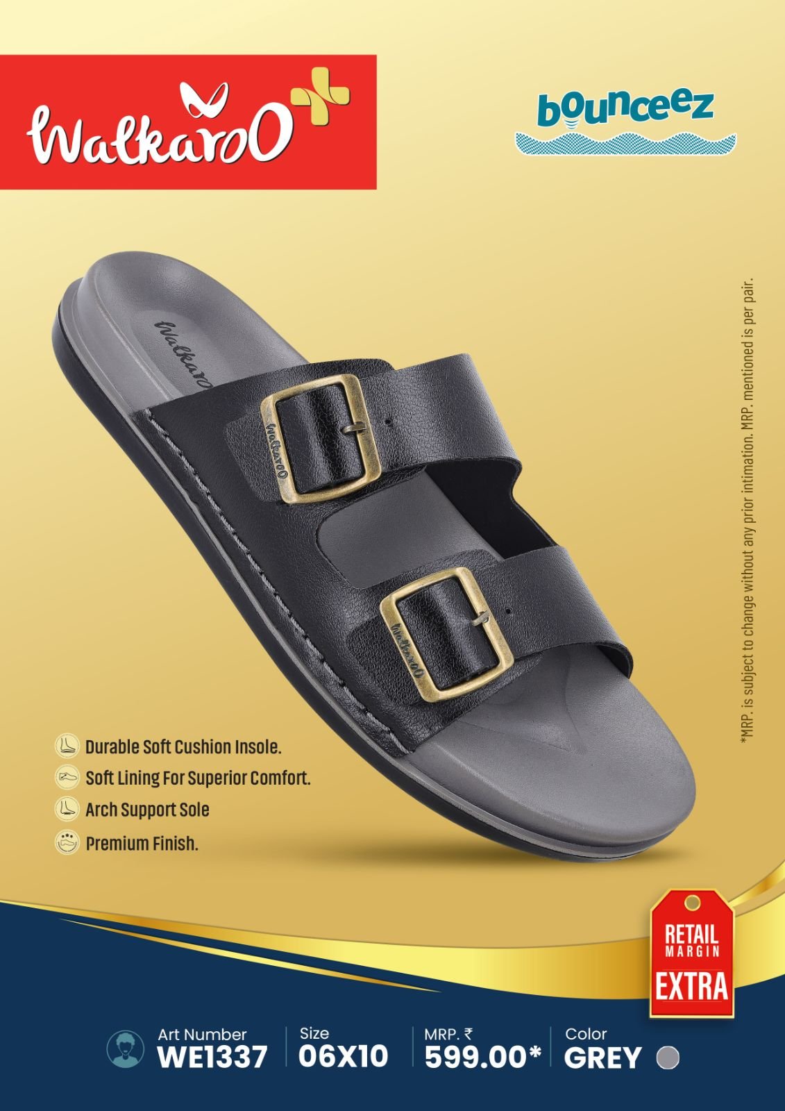 Walkaroo Men's Daily & Casual Footwear