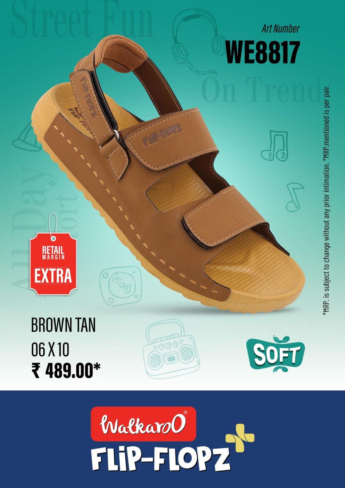 Walkaroo Men's Daily & Casual Footwear