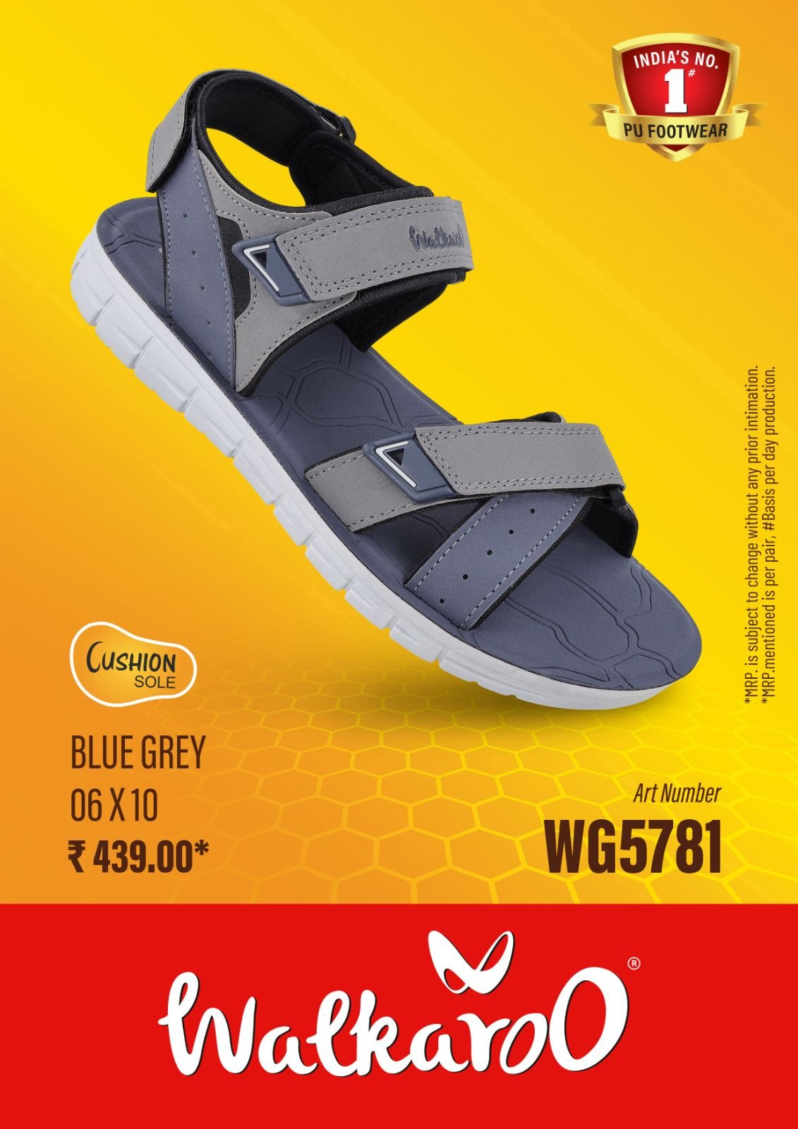 Walkaroo Men's Daily & Casual Footwear