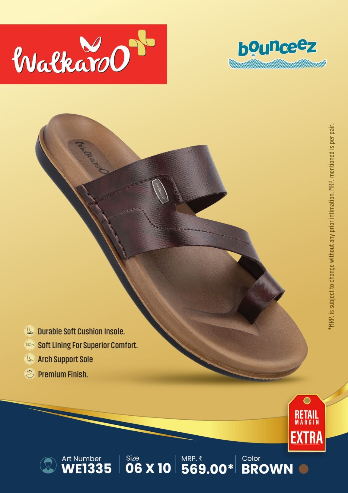 Walkaroo Men's Daily Footwear