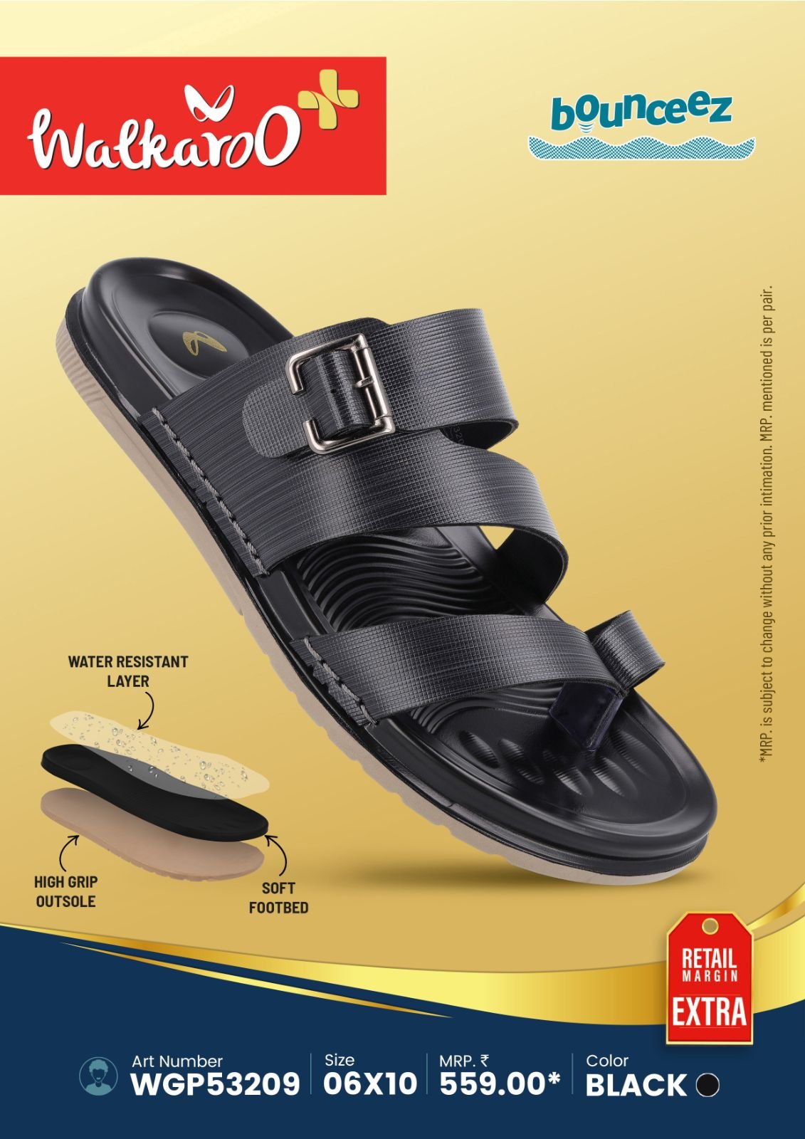 Walkaroo Men's Daily Footwear