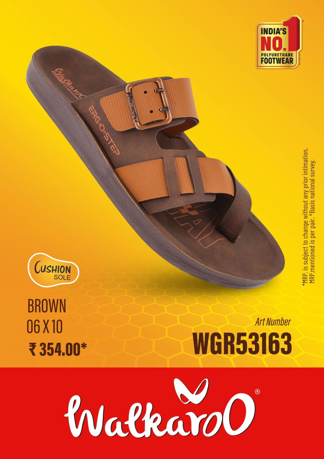 Walkaroo Men's Fashion Sandals WGR53163