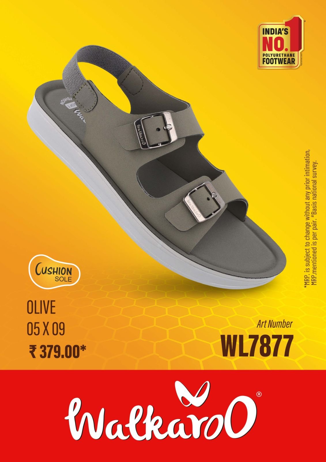 Walkaroo Olive Women's Sandals