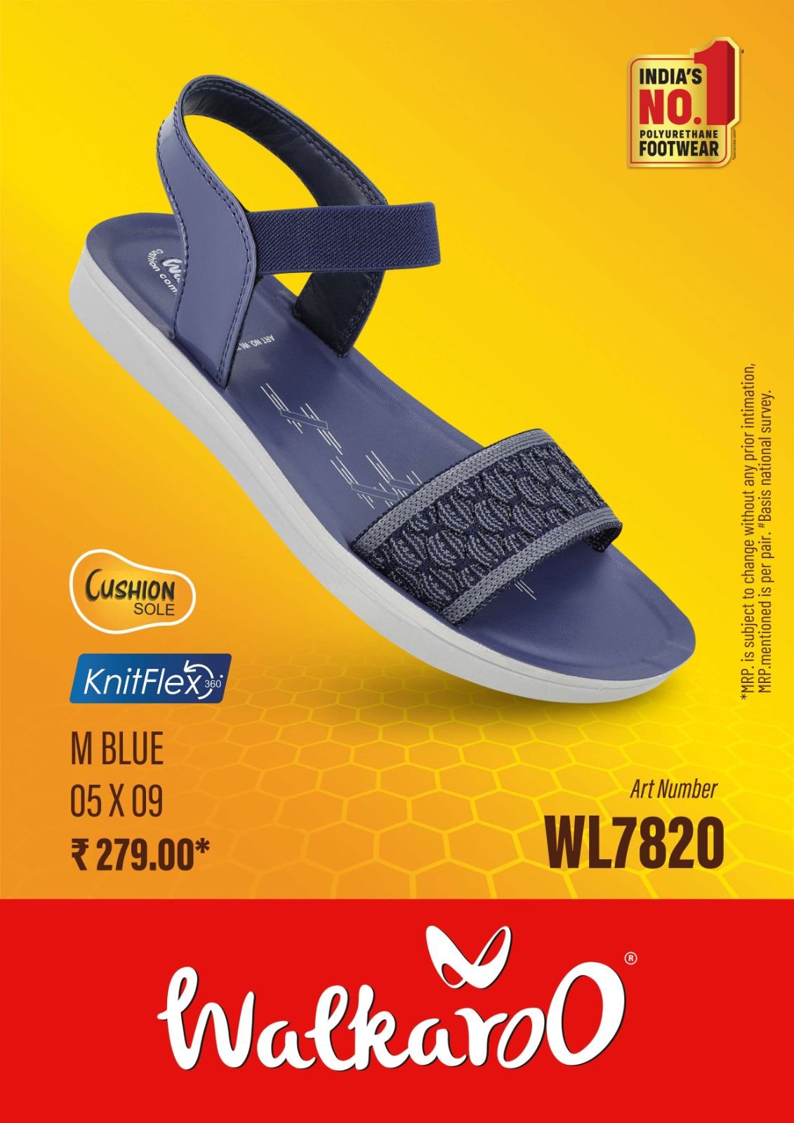 Walkaroo Women's Comfort Footwear Sandals