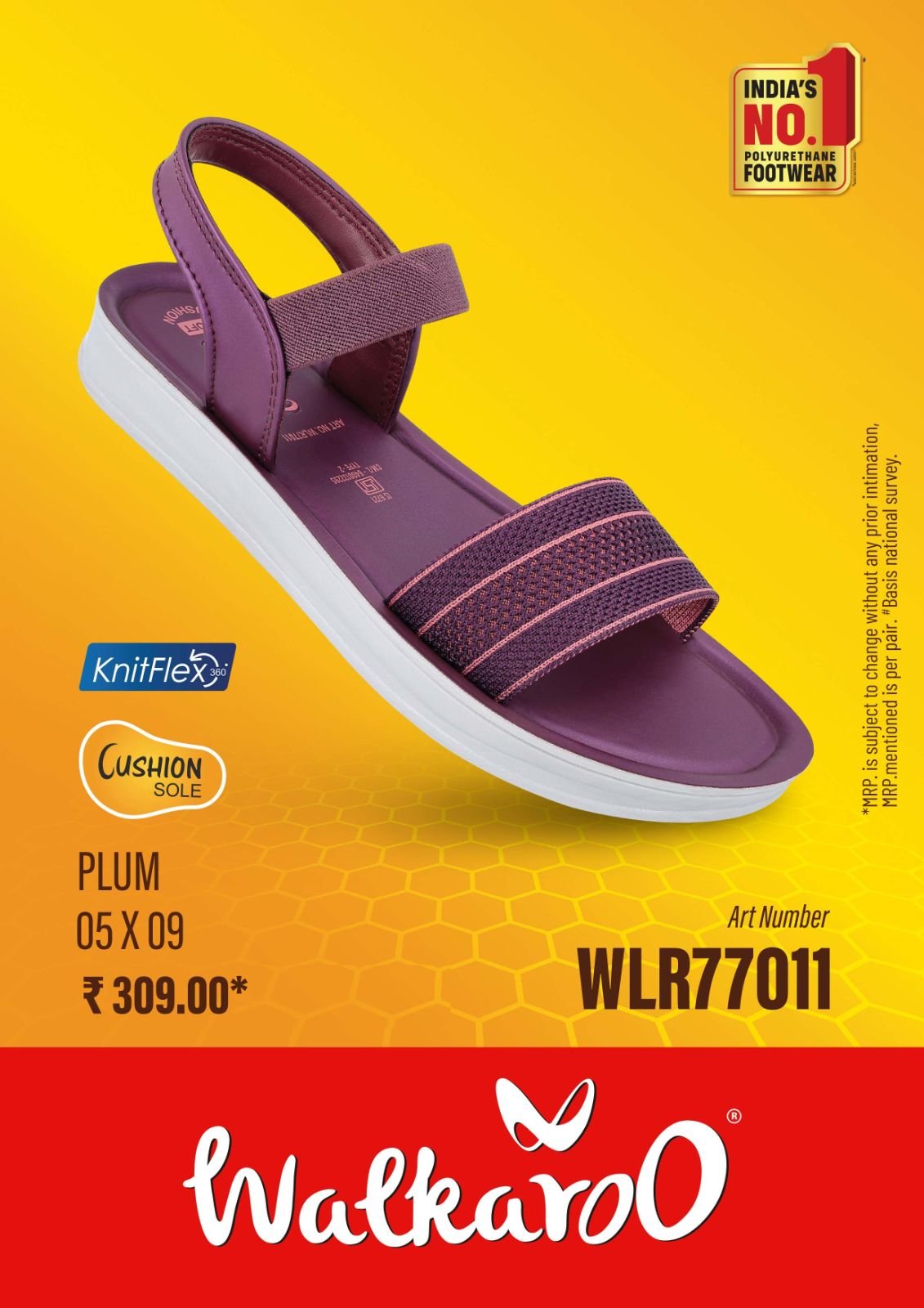 Walkaroo Women's Comfort Sandals
