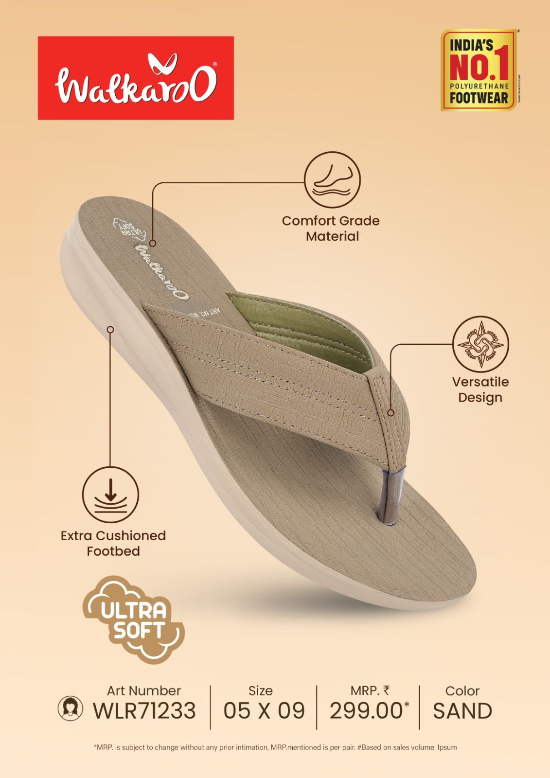 Walkaroo Women's Daily & Comfort Footwear