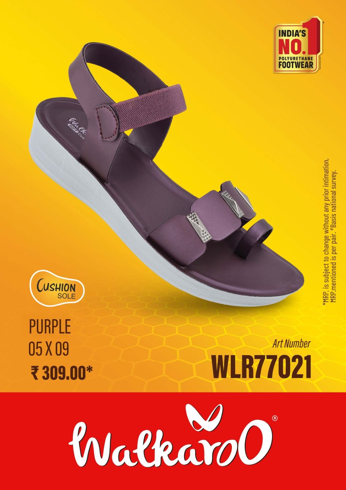 Walkaroo Women's Stylish & Comfort Footwear Sandals