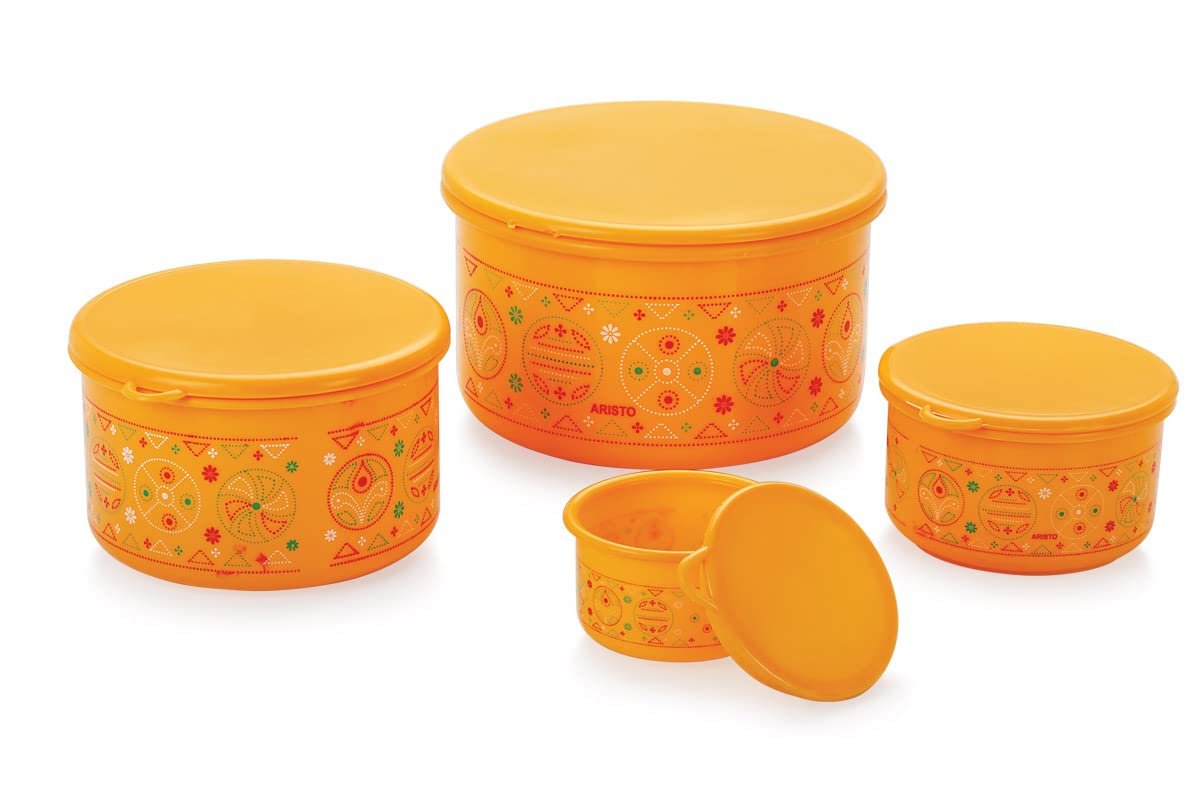 Wonder Round Small & Simple Snacks Box ( 3 Pcs )