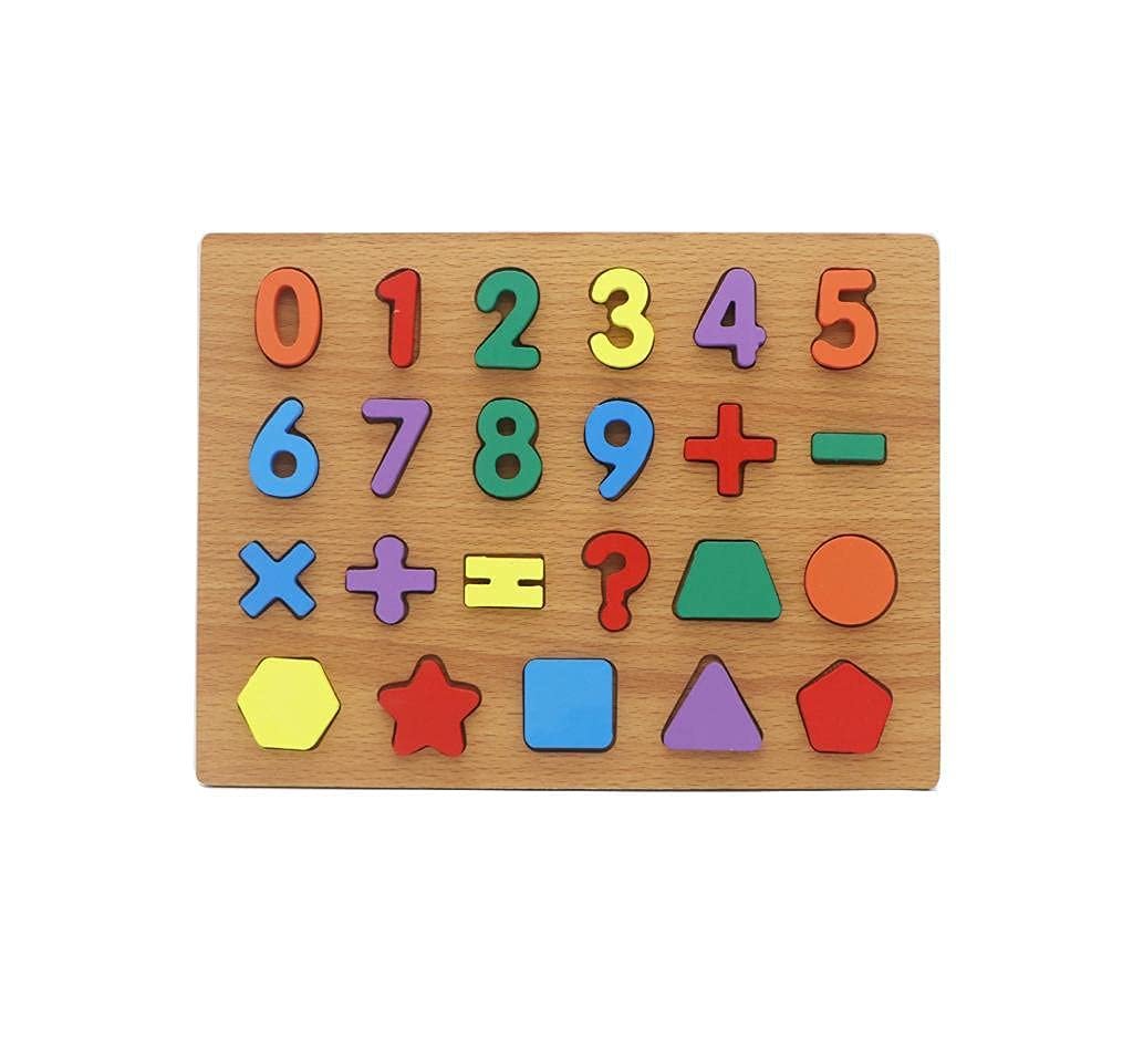 Wooden Puzzle Board For Kids